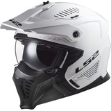 LS2 LS2, Jet modularhelme motorrad Drifter solid white 2206, XS