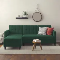 Dorel home »Hartford II«, mit Bettfunktion und Stauraum, Recamiere