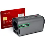 Golfbuddy Aim Quantum Pocket Golf-Entfernungsmesser, wiederaufladbar, ZST-Technologie, 880 Yard Entfernungsmesser, Neigungseinstellung, Schwarz