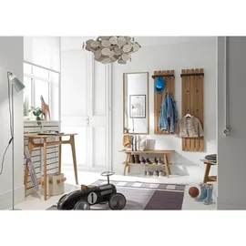 MCA Furniture Garderobenpaneel Bantry 40 x 120 x 22 cm Eiche