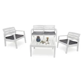 Dmora Dgyas Loungeset weiß