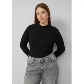 QS Langarmshirt Schwarz 50