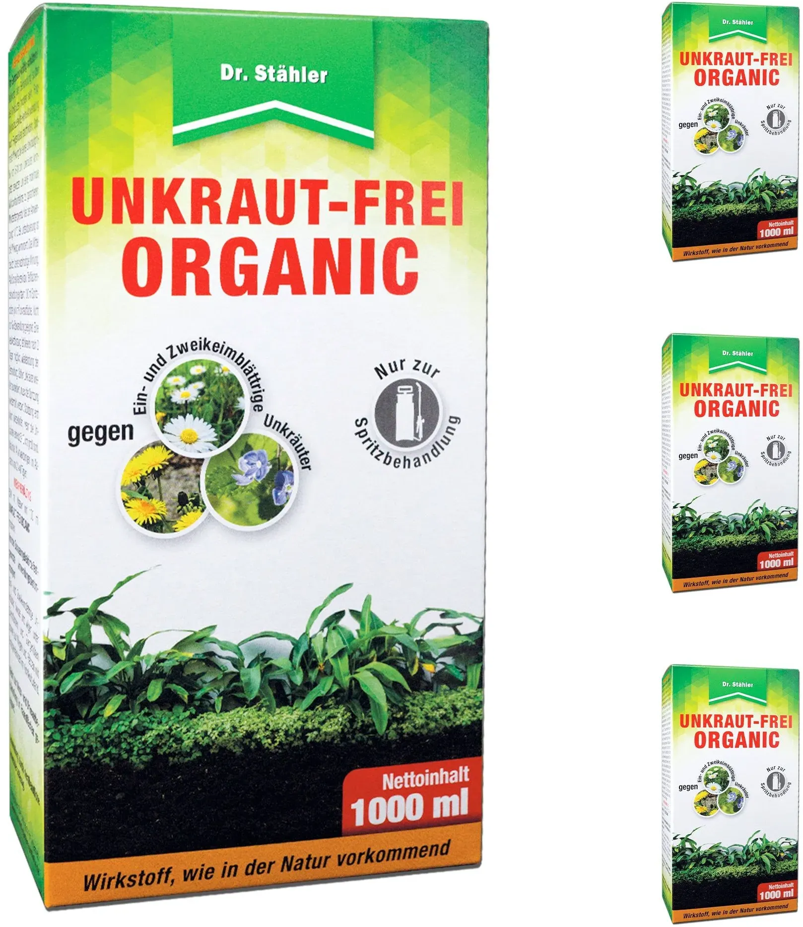 Silberkraft Unkraut-Frei Organic 4x1 l