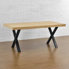 [en.casa] Tischgestell Greith 2er-Set 69 x 72 cm