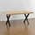 [en.casa] Tischgestell Greith 2er-Set 69 x 72 cm