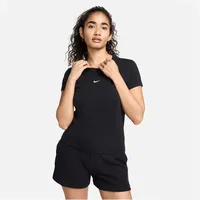 Nike Sportswear Chill Knit T-Shirt in Schwarz, L