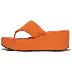 Fitflop Zehentrenner »PLATFFORMS WEDGE«, Keilsandale, Plateauschuh mit gepaddeter Bandage Fitflop orange 38