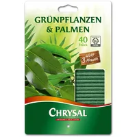 Chrysal Düngestäbchen für Grünpflanzen und Palmen 40 Stück