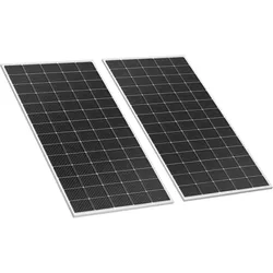 MSW Balkonkraftwerk - 600 W - 2 monokristalline Panels - steckerfertiges Komplettset S-POWER-P&P7