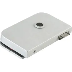 DORMA Schloss Junior Office unversperrbar - Aluminium silber eloxiert , links