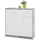 Bega Consult GmbH & Co.KG Internationale Handelsagentur Highboard 109 x 112 x 35 cm Betonoptik / Weiß