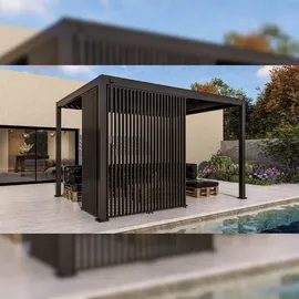 BEST Freizeitmöbel Vertical Wand 123 cm anthrazit