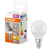 Osram LED Leuchtmittel Star Classic P40 matt Tropfenform, E14