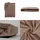 Carpe Sonno Spannbettlaken Cashmere-Touch 90 x 200 - 100 x 200 - 140 x 200 - 180 x 200 - 200 x 200 cm Polyester braun