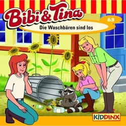 Bibi & Tina - 63 - Die Waschbären Sind Los - Bibi & Tina  Bibi und Tina (Hörbuch)