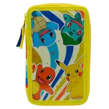 Triton-X Pokemon Triple Pencil Case