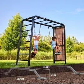 Berg Toys Klettergerüst PlayBase Medium Schwarz