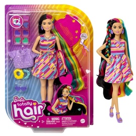 Barbie Totally Hair im Herzchen-Print Kleid