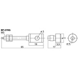 Monacor LS-Klemmen BP-270G