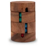 Logoplay Revolve - Zauberwürfel - Dreh-Puzzle - Kugelpuzzle - Denkspiel - Knobelspiel - Geduldspiel - Logikspiel aus Holz