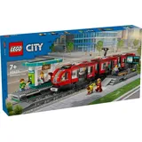 LEGO LEGO® City Straßenbahn mit Haltestelle - 60423 NEU! Teile 811x - Bunt