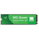 Western Digital SN3000 2TB NVMe SSD Gen4 M.2 2000GB interne SSD (2 TB) M.2" 5000 MB/S Lesegeschwindigkeit, 4200 MB/S Schreibgeschwindigkeit, PCIe Gen4, NVMe, nCache 4.0, M.2 2280, QLC NAND grün