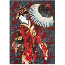 Excelsa Geschirrtuch, Kimono Baumwolle, 50X70 cm, Bunt