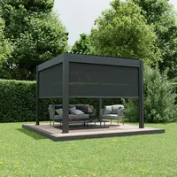Ximax Seitenmarkise Pergola Shade 300 cm dunkelgrau
