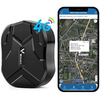 Winnes 4G GPS Tracker 10000mAh GPS Tracker Auto Ohne ABO 80 Tage Lange Standby-Zeit IP58 wasserdichte Starke Magnet GPS Locator Echtzeit Ortungsgerät Anti-Lost Mit Kostenloser APP (TK905B)