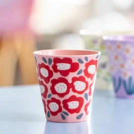 Koziol Nora Cup M Bloomies 0,3 l Pink 3 St.