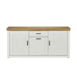 maison bleue Sideboard 183 x 85 x 50 cm Weiß