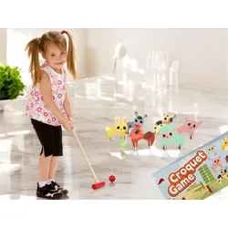 Spiele für Garten Krocket Animal