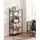 VASAGLE Bücherregal 66 x 30 x 153 cm Braun, Schwarz