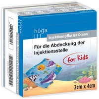 Höga-Pharm G.Höcherl Injektionspflaster Vlies Ocean for Kids Höga 2x4cm