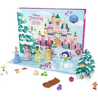 Mattel Disney Princess Adventskalender - 24 Türchen Mit Geschenken Rund