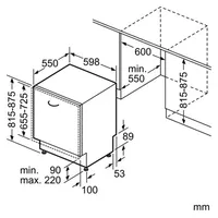 Bosch Serie 4 SMV41D10EU Einbau-Geschirrspüler (vollintegrierbar, 598 mm breit)