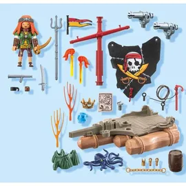 Playmobil Pirates - Schatzbergung auf Piratenfloss (71794)