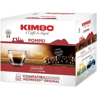 KAFFEE KIMBO POMPEI - Box 100 NESPRESSO KOMPATIBLE KAPSELN 5.4g