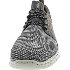 Rieker Herren B7796 Slipper, Grau, 42 EU