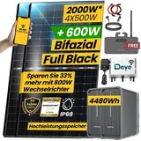 EPP.Solar 2000W/800W Balkonkraftwerk mit Speicher Komplettset 4,48 kWh Marstek B2500-D Speicher mit DEYE 800W WIFI Wechselrichter Smart Mini Anlage