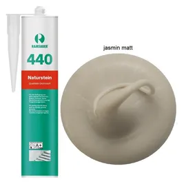 RAMSAUER® 440 Naturstein Silikon Dichtstoff 310ml Jasmin Matt