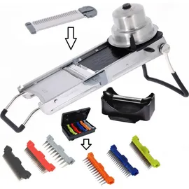 De Buyer Mandoline Revolution Master Edelstahl-Gemüsehobel