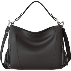KMISSO 30627 Shopper Veganes Leder Black