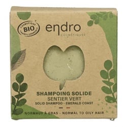 Endro Festes Shampoo - Grüne Tonerde