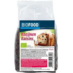 Damhert Biofood Rosinen BIO – 500 g aus kontrolliert biologischem Anbau