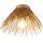 QAZQA Broom 1 E27 Art-Deco-Deckenleuchte Gold