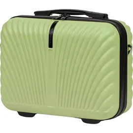wingstm WINGS SWAN Kosmetikkoffer 14" in Pistaziengrün, ABS+, 15L - Grün