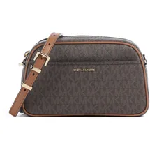 Michael Kors Jet Set Small Umhängetasche Kunstleder Brown