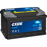 Exide EB802 Excell 12V 80Ah 700A Autobatterie