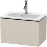 Duravit Waschtischunterschrank 1 Auszug 62 x 39,1 cm Taupe Supermatt